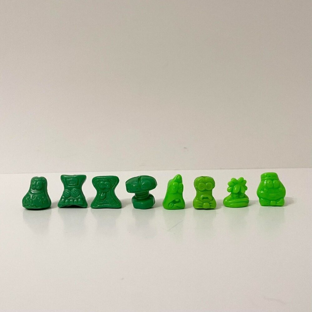 Vintage Lot Of 8 Crazy Bones Gogos Toys